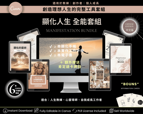 Manifestation Bundle (Chinese Edition | PLR License)